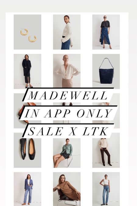 Today starts the Madewell x LTK in app only sale! Today only you can save exclusivity on Madewell classics because you shopped using the LTK app. 

There are tons of capsule closet staples, winter new arrivals, fall trends, holiday outfits and more. 



#LTKxMadewell #LTKstyletip #LTKsalealert