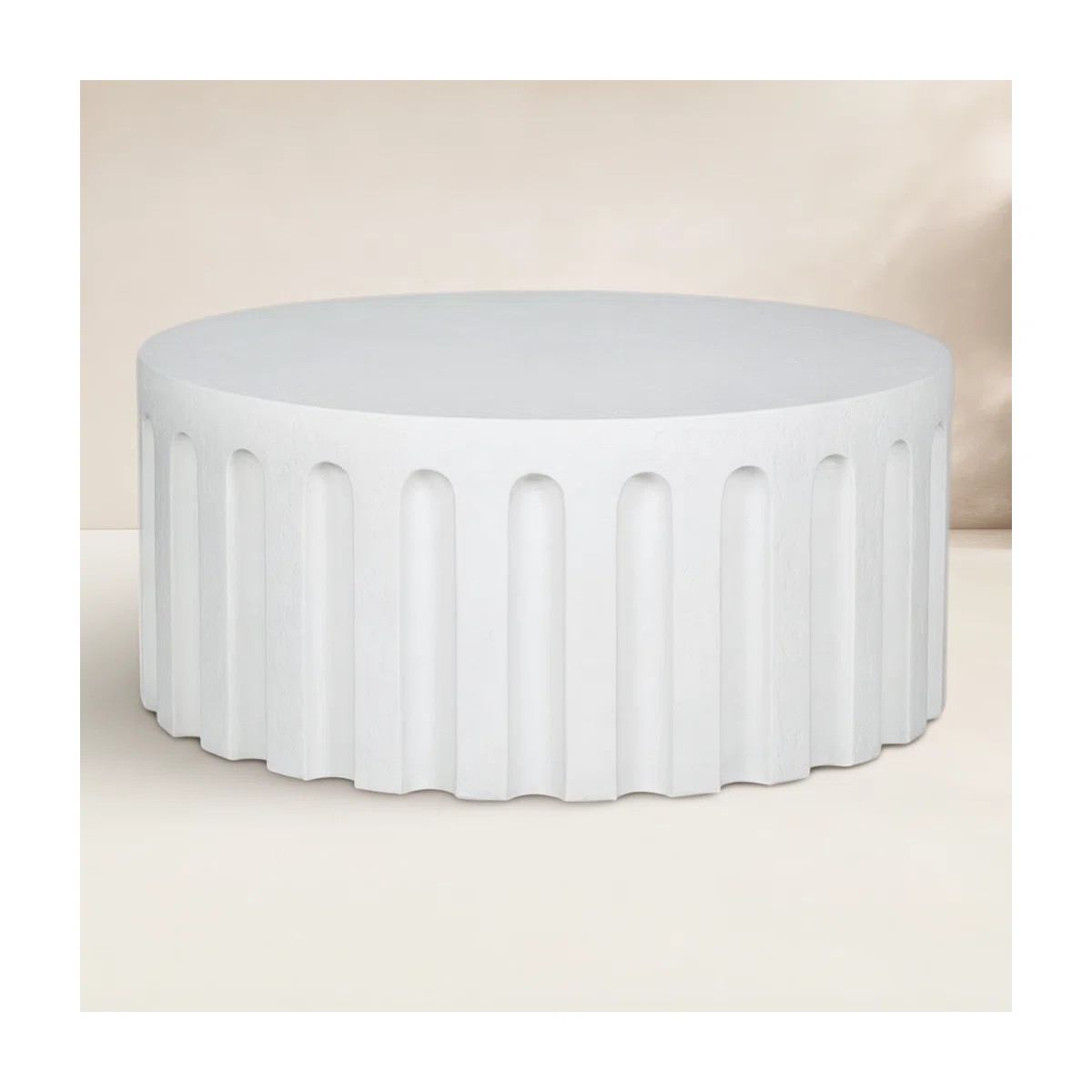 Partlow Round Outdoor Coffee Table , 38'' in. W 38'' in. D | Wayfair North America