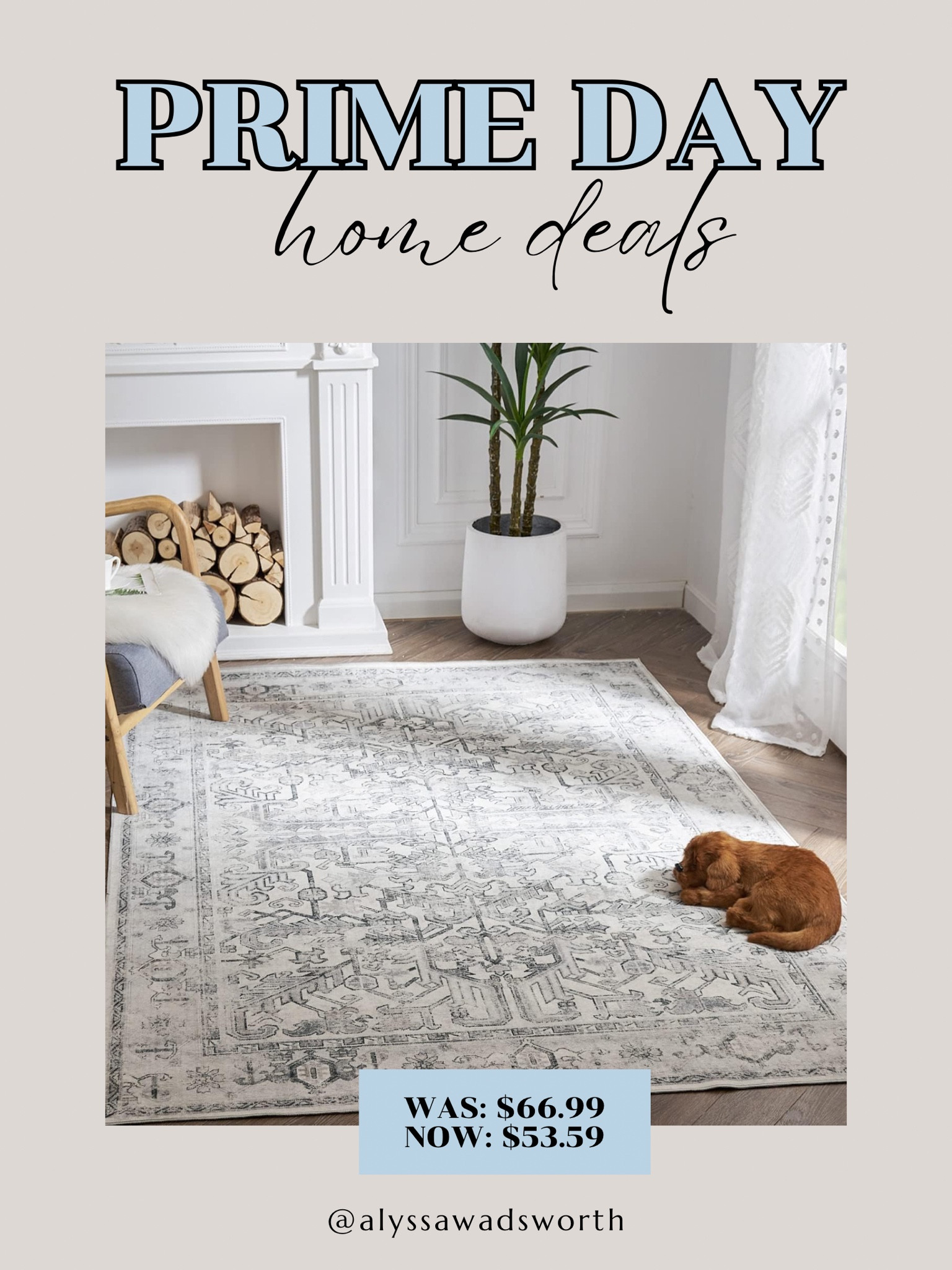 Obsessed with this rug! I bought it in the 5x7 and the 2x3 for our bathroom! Love the print! 

Prime day/ amazon prime / amazon finds / home finds / home decor / interior design / living room / area rugs / bedroom / guest room / office decor / decor ideas / gray and white / 

#LTKxPrimeDay #LTKsalealert #LTKhome
