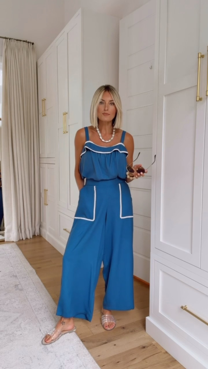 Solid & Striped x Target 😍🤯 this matching blue linen set is so good, feels so luxe, and is the perfect way to elevate a beach look beyond a simple cover up. Wearing XS in both. 

Loverly grey, Target fashion finds, Target designer collab, affordable summer resort wear, vacation outfit ideas, summer staples under 50, women’s fashion

#LTKSeasonal #LTKTravel