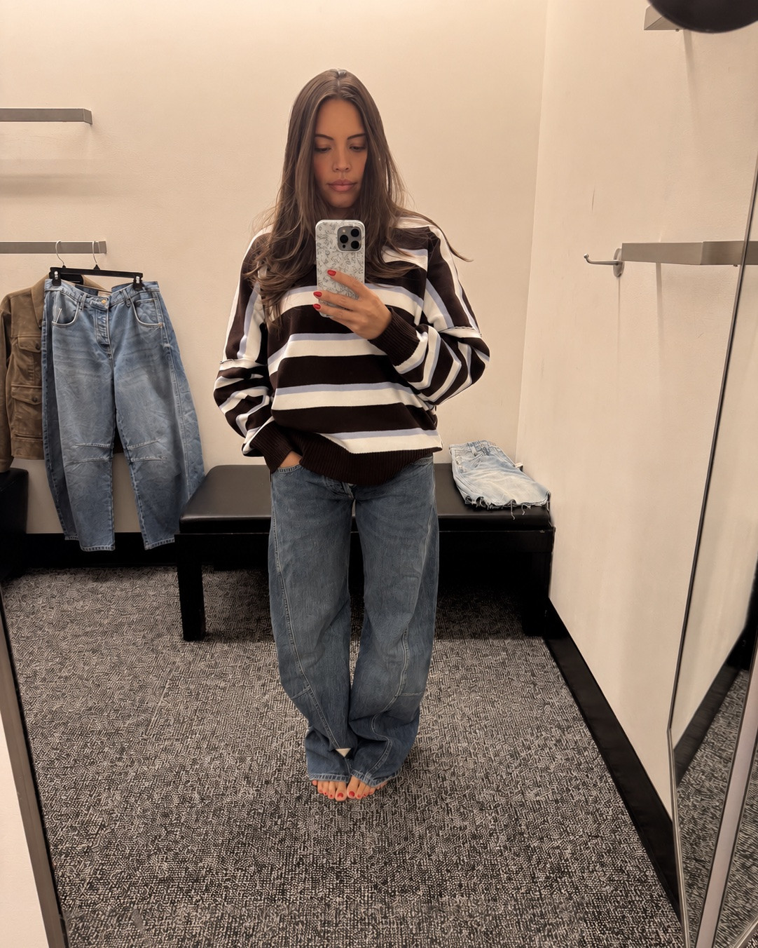 I love the color way of this sweater 🤎

#LTKootd #LTKgrwm #LTKSeasonal