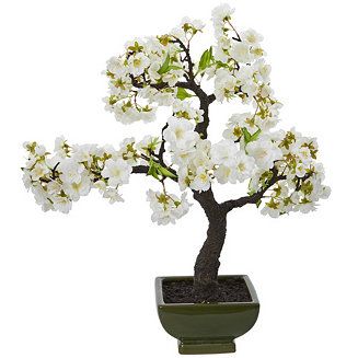 Cherry Blossom Bonsai Artificial Tree | Macys (US)