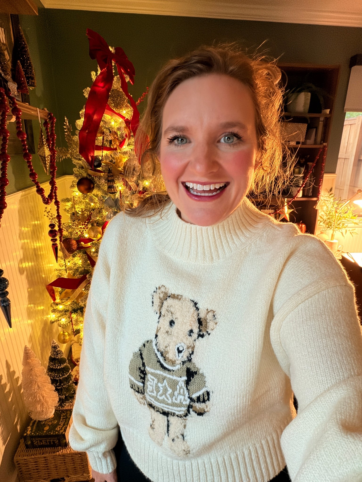 This sweater is Ralph Lauren vibes without the prices! On sale! And soooo soft - also comes in other options. 

#LTKSeasonal #LTKHoliday #LTKFindsUnder50
