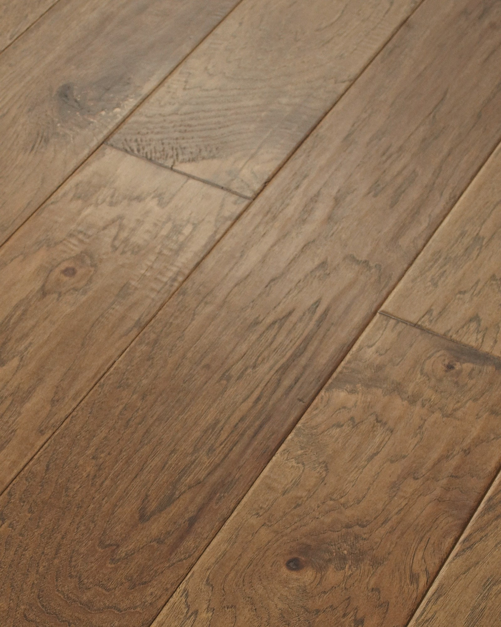 Shaw Harper Sepia Hickory 6-3/16-in W x 3/8-in T x Varying Length Handscraped Engineered Hardwood Flooring (30.48-sq ft / Carton) in Brown | Lowe's