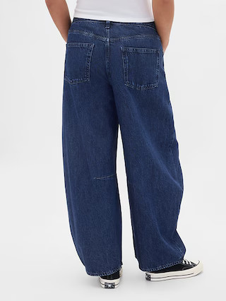 High Rise UltraSoft Crossover Horseshoe Jeans | Gap (US)