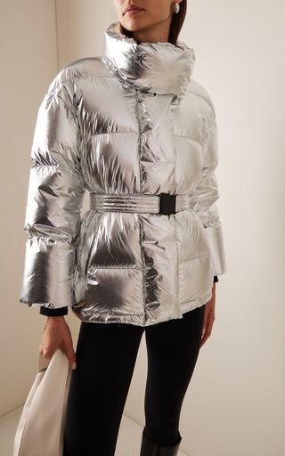 Oversized Metallic Down Jacket | Moda Operandi (Global)