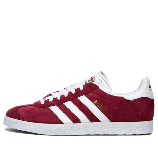 Adidas Gazelle Shoes 'Burgundy White' B41645 | KICKS CREW