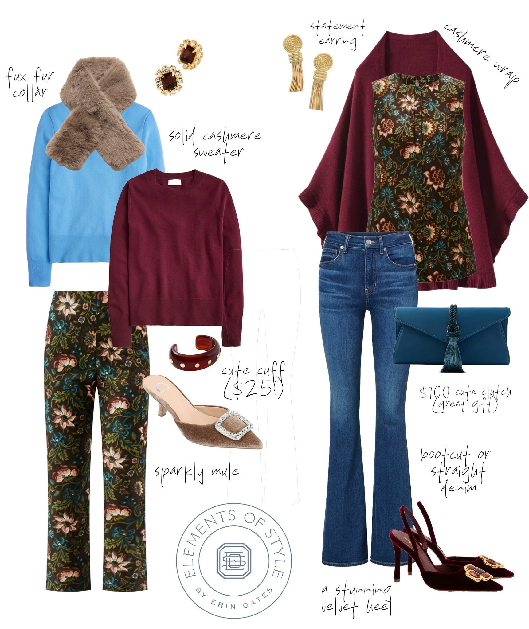 How to split a matching set into two more outfits...