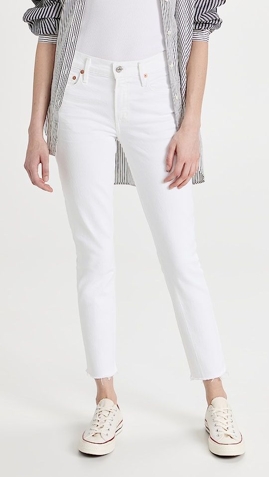 Citizens of Humanity Ella Mid Rise Slim Crop Jeans | SHOPBOP | Shopbop