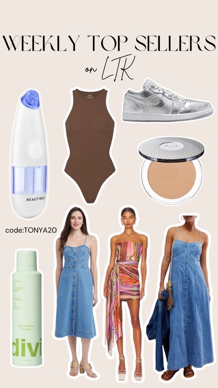 Shop this weeks top sellers! Everything from summer dresses, beauty products & shoes 🫶🏼

#LTKfindsunder100 #LTKstyletip #LTKbeauty
