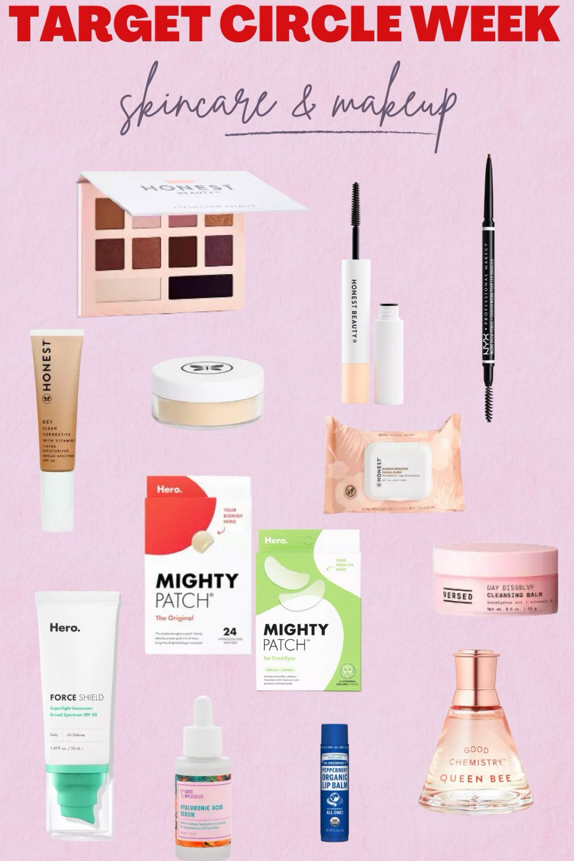 My top non-toxic picks for makeup & skincare that are on sale for Target Circle Week! 