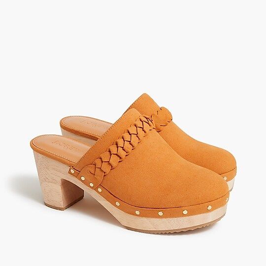 Sueded clogs | J.Crew Factory