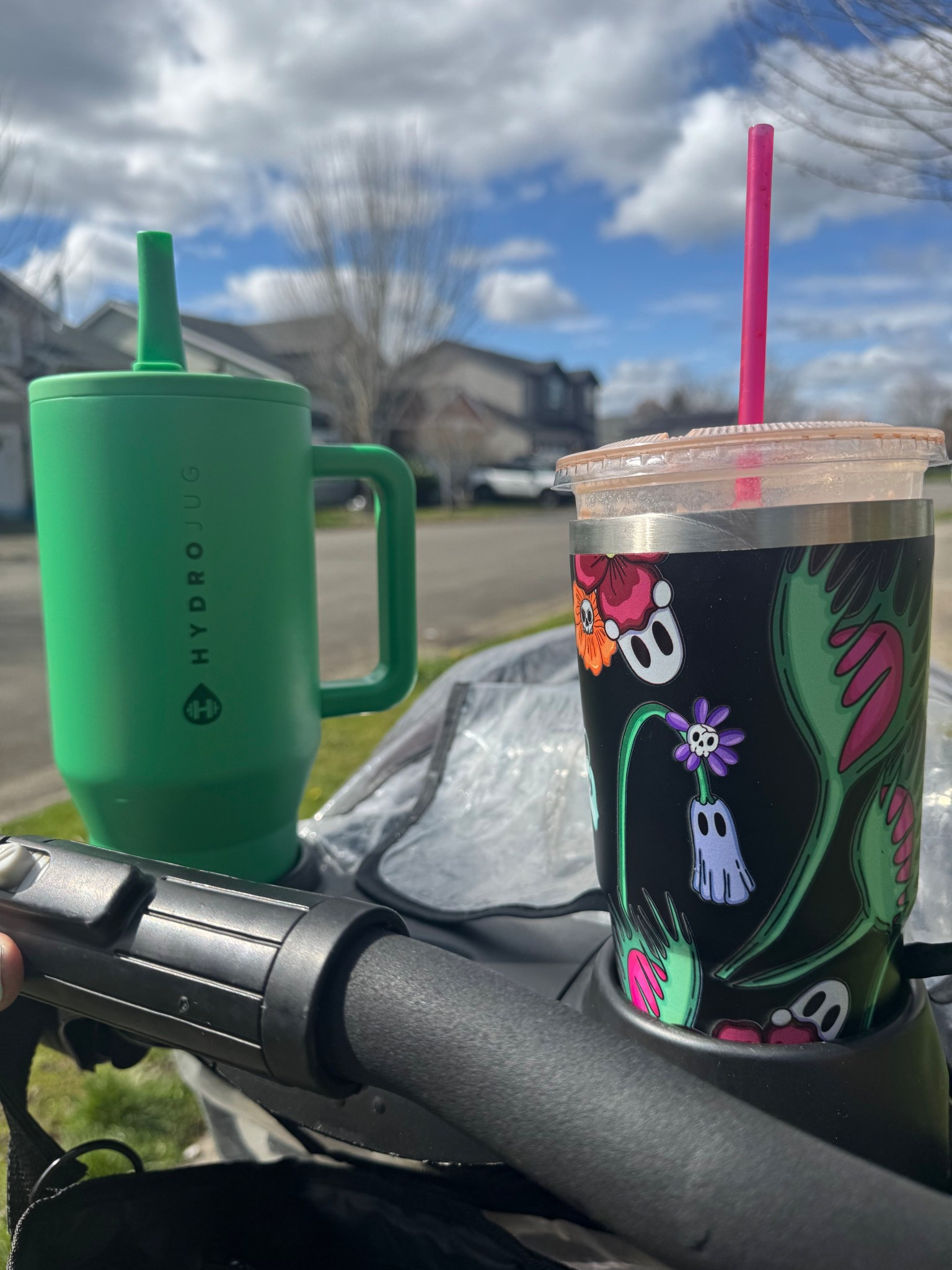 Walk essentials: coffee and water in their insulated cups to stay nice and cool. 😎 

#LTKmomlife #LTKdayinmylife