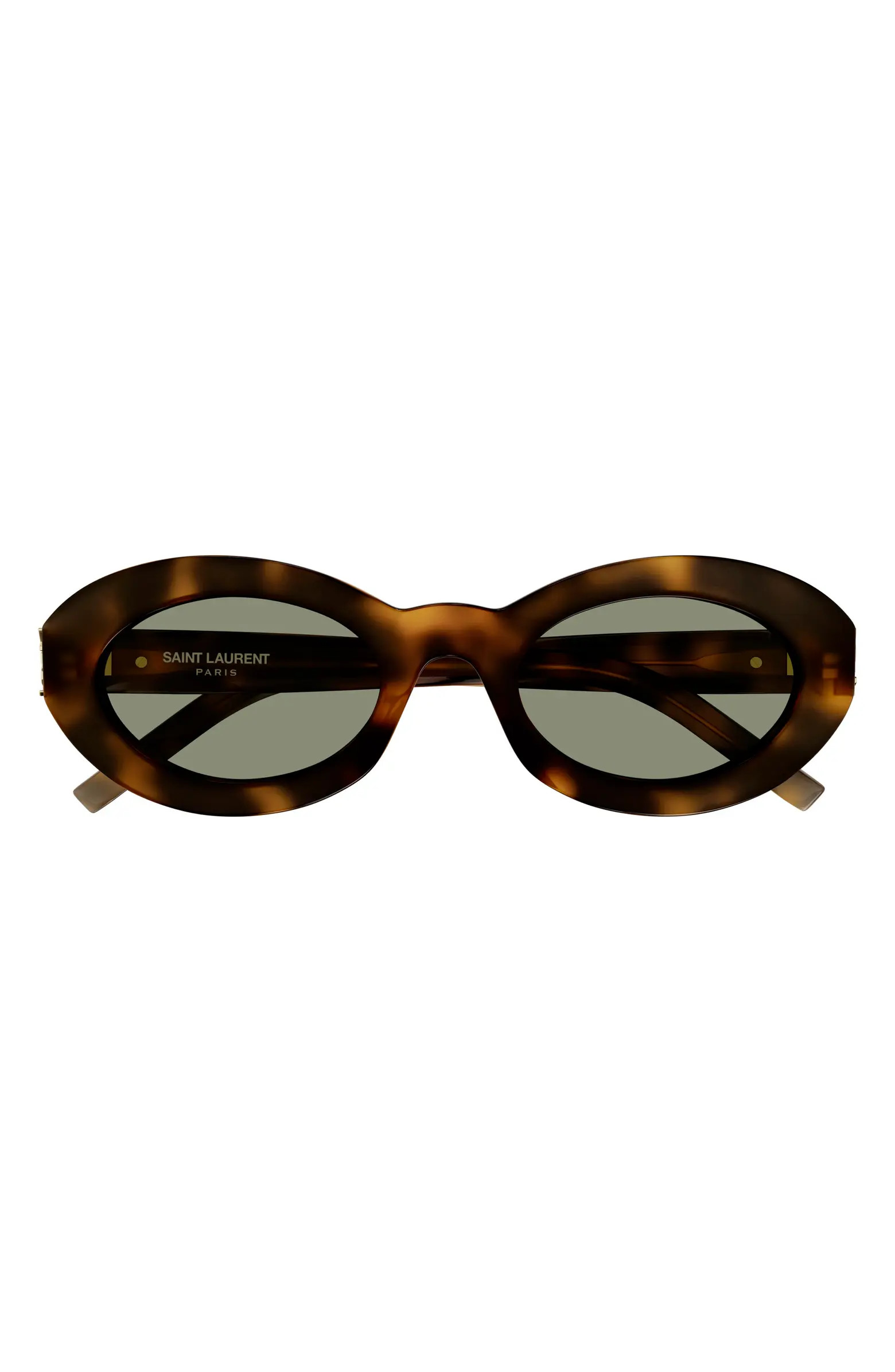 Saint Laurent 52mm Round Sunglasses | Nordstrom | Nordstrom