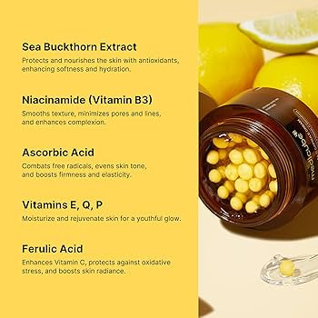 medicube Deep Vitamin C Golden Capsule Face Moisturizer - Liposome Capsules For Wrinkles, Skin Ra... | Amazon (US)