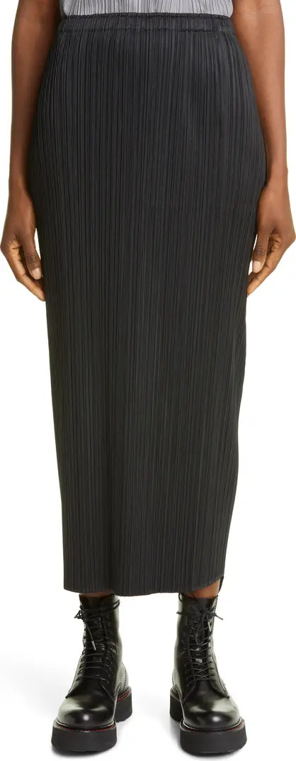 Pleats Please Issey Miyake Basics Pleated Midi Skirt | Nordstrom | Nordstrom