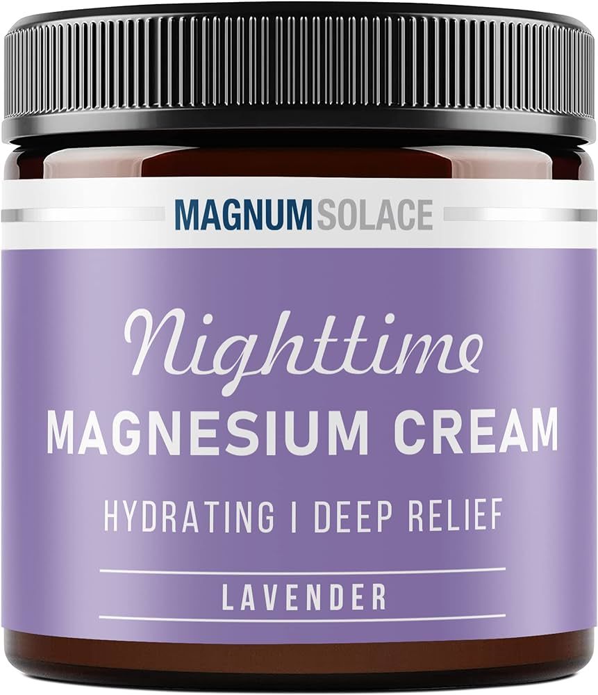 Magnesium Lotion – Nighttime Magnesium Cream – Apply to Legs, Arms or Chest - Topical Magnesi... | Amazon (US)