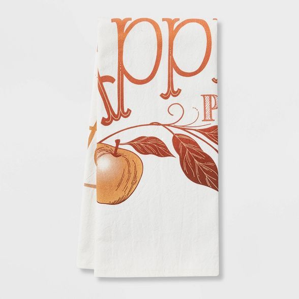 Cotton Apple Print Kitchen Towel - Threshold&#8482; | Target