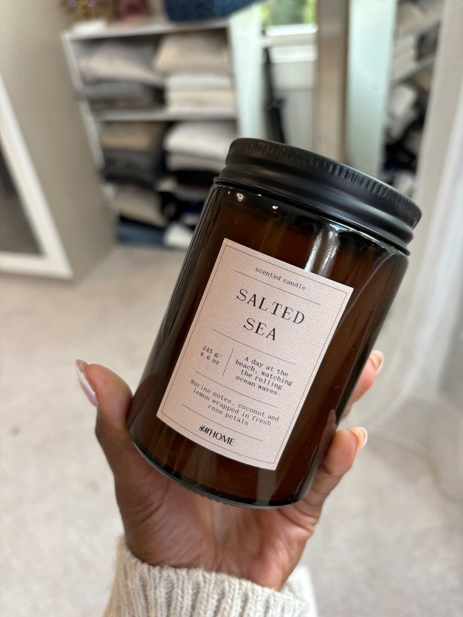 William brought this candle home for me and I immediately went online to grab more candles and the diffuser to match  

#LTKHome