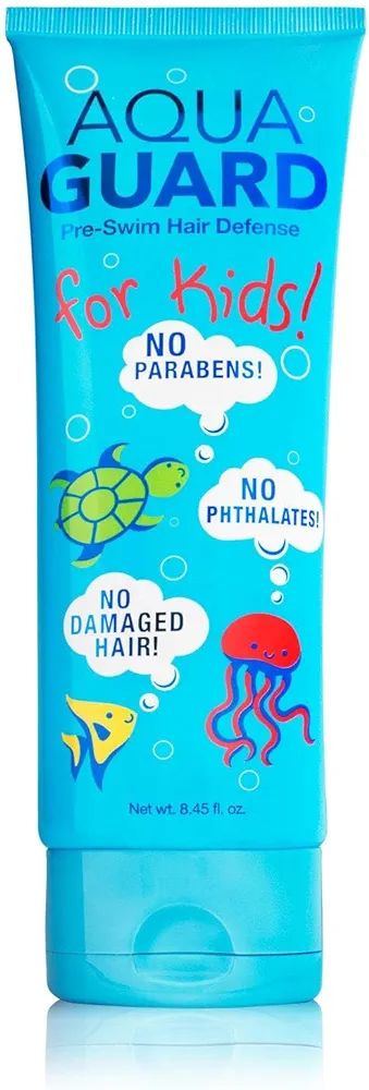 AquaGuard Pre-Swim Hair Defense For Kids | Prevents Chlorine Damage + Softens Hair While Swimming... | Amazon (US)