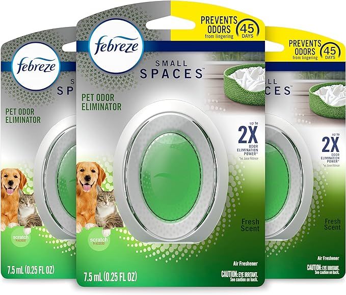 Febreze SMALL SPACES, Fresh, 3 count | Amazon (US)