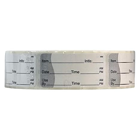 DayMark Safety Systems-IT110117 Removable Item/Date/Time Use-by Shelf-Life Label, 1" x 2" (Roll o... | Amazon (US)