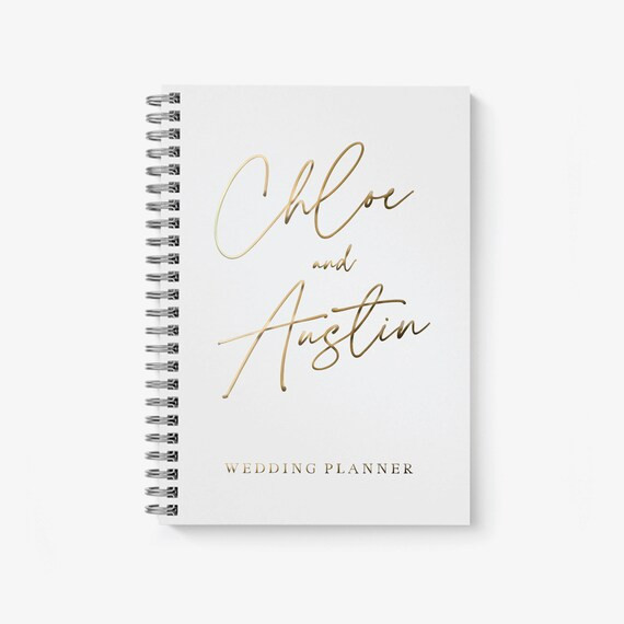 Wedding Planner Book with Gold Foil Bride to Be Planner Gray | Etsy | Etsy (US)