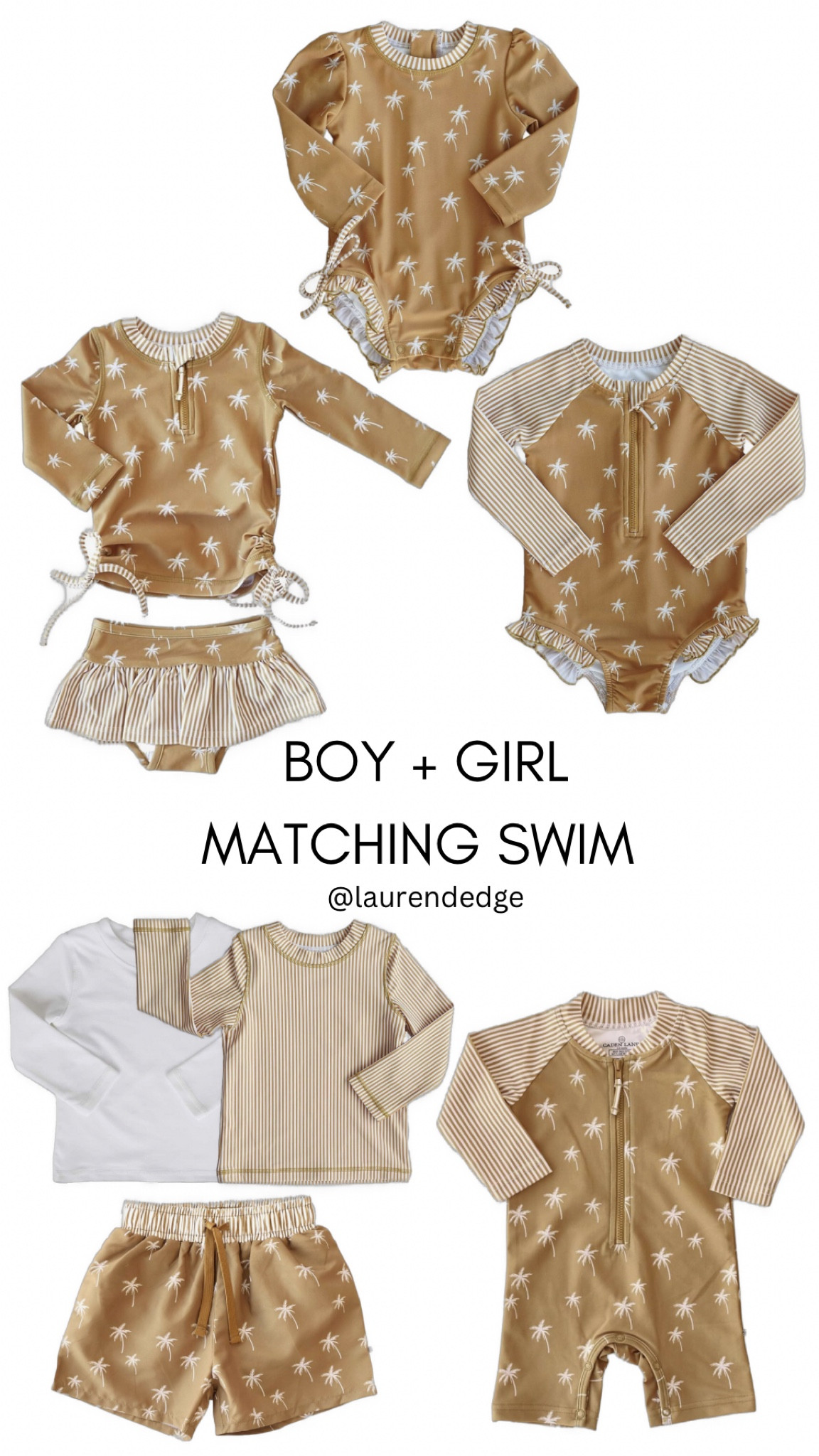 Baby and toddler boy girl matching family swimsuits

Kids matching swimsuits, boys swim trunks, Amazon swim, Amazon favorites, baby swimsuits, toddler swimwear, matching swim, family matching, boy girl matching swim, neutral swimsuits, neutral baby swimwear, toddler rash guard

#LTKBaby #LTKSwim #LTKKids