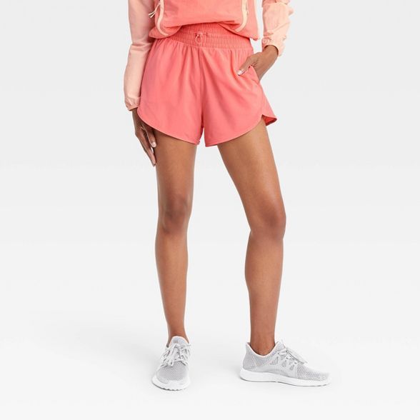 Target/Women/Women's Clothing/Activewear/Workout Bottoms‎Women's High-Rise Drawcord Shorts - Al... | Target