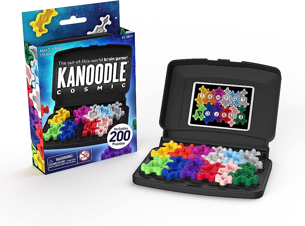 Educational Insights Kanoodle Cosmic, Brain Teaser Puzzle Challenge Game for Kids, Teens & Adults... | Amazon (US)