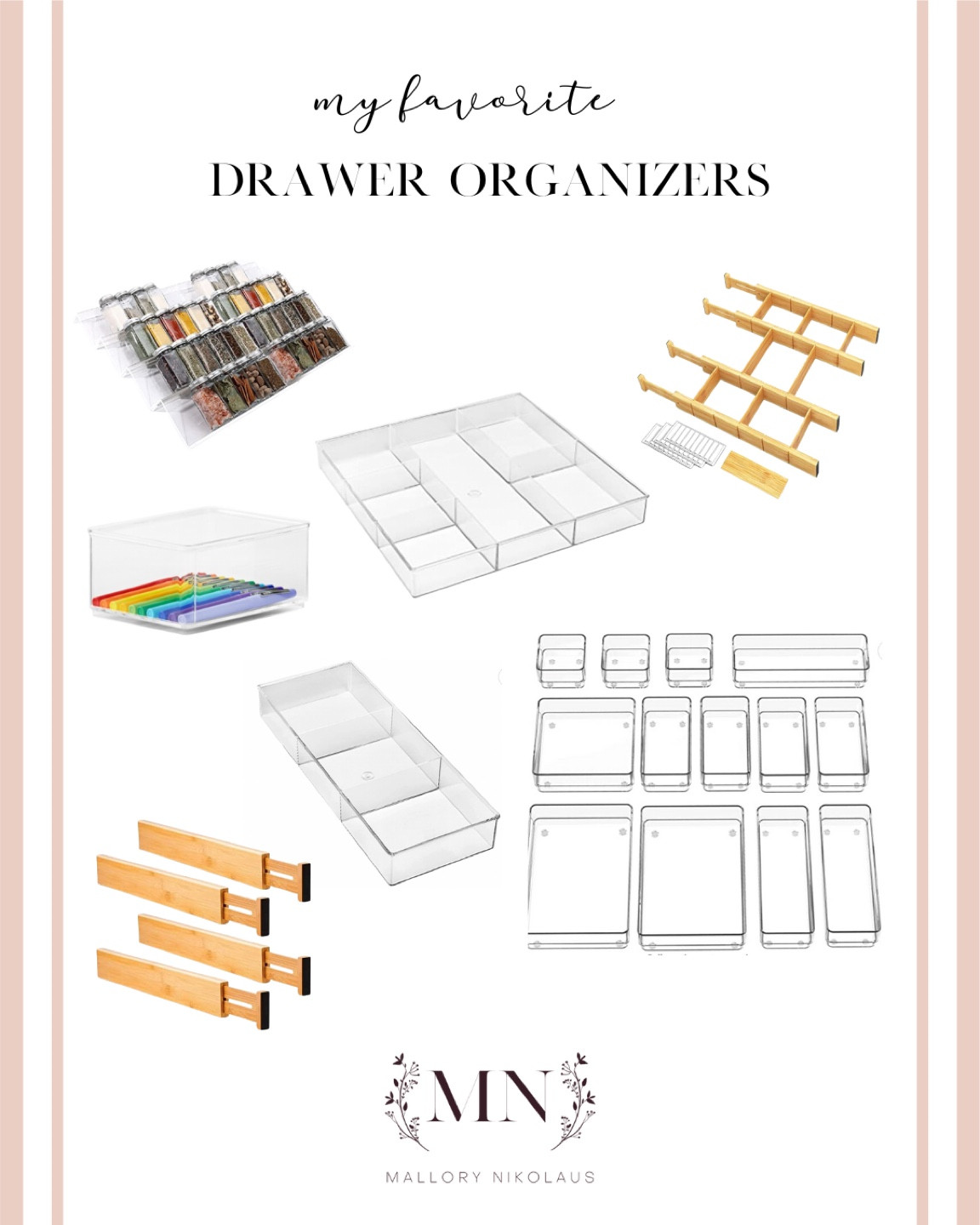 Drawer Organizers 

#LTKhome #LTKunder100 #LTKunder50