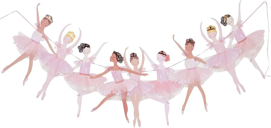 Meri Meri Ballerina Themed Party Garland | Amazon (US)
