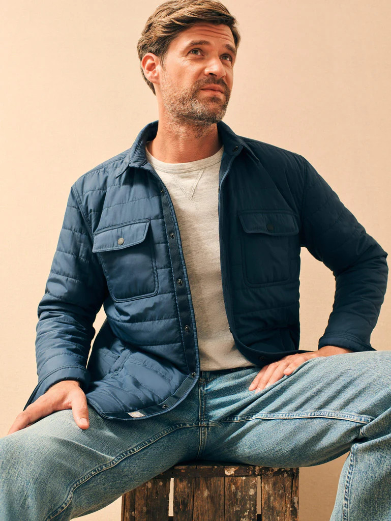 Atmosphere Shirt Jacket | Faherty