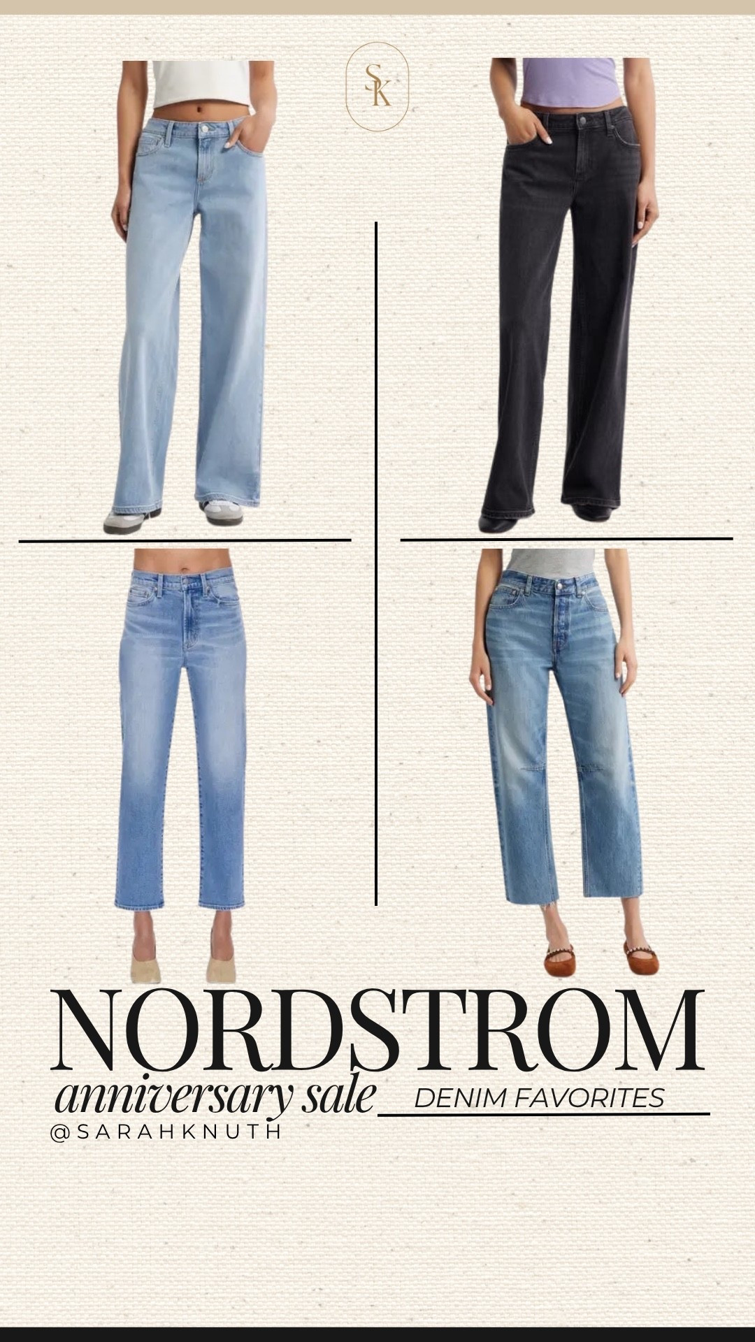 Nsale, denim, Nordstrom anniversary sale

#LTKStyleTip #LTKSaleAlert #LTKWorkwear