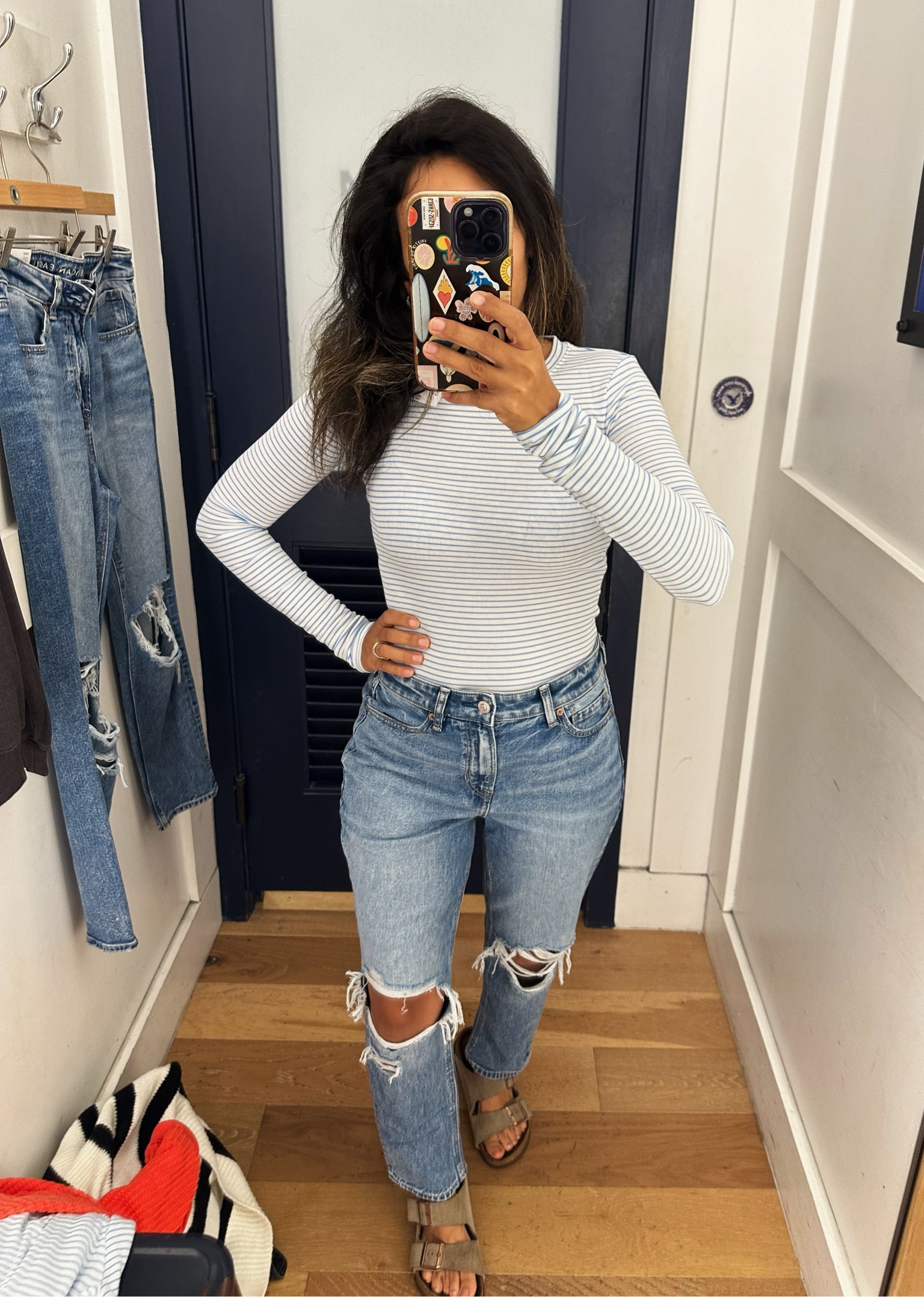 A classic. A slim tight fit but oh so soft! Loving this long sleeve knit shirt. Another pick for Thanksgiving for sure! 

#LTKSeasonal #LTKHoliday #LTKSaleAlert