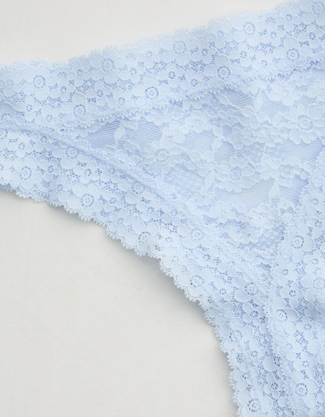 Show Off Vintage Lace Trim Thong Underwear | American Eagle Outfitters (US & CA)