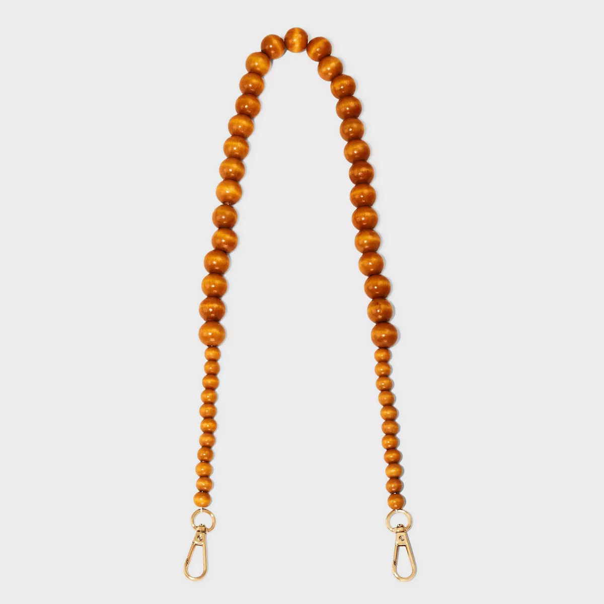 Beaded 29.5" Shoulder Length Handbag Strap - A New Day™ Natural | Target