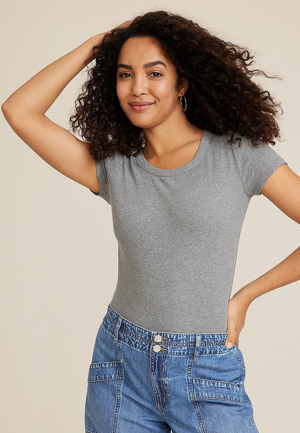 24/7 Jordan Scoop Neck Tee | Maurices