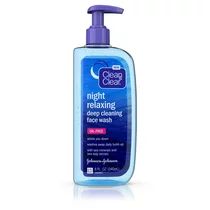 Clean & Clear Night Relaxing Oil-Free Deep Cleaning Face Wash 8 fl. oz | Walmart (US)