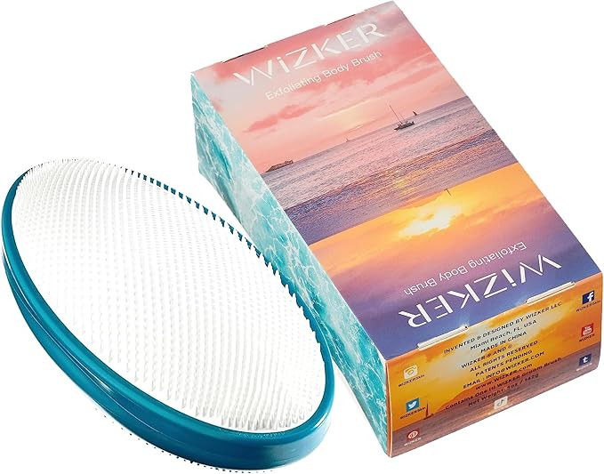 Premium Ingrown Hair Exfoliating Brush, 2-in-1 Soft + Firm Face Body Exfoliator for Sensitive Ski... | Amazon (US)