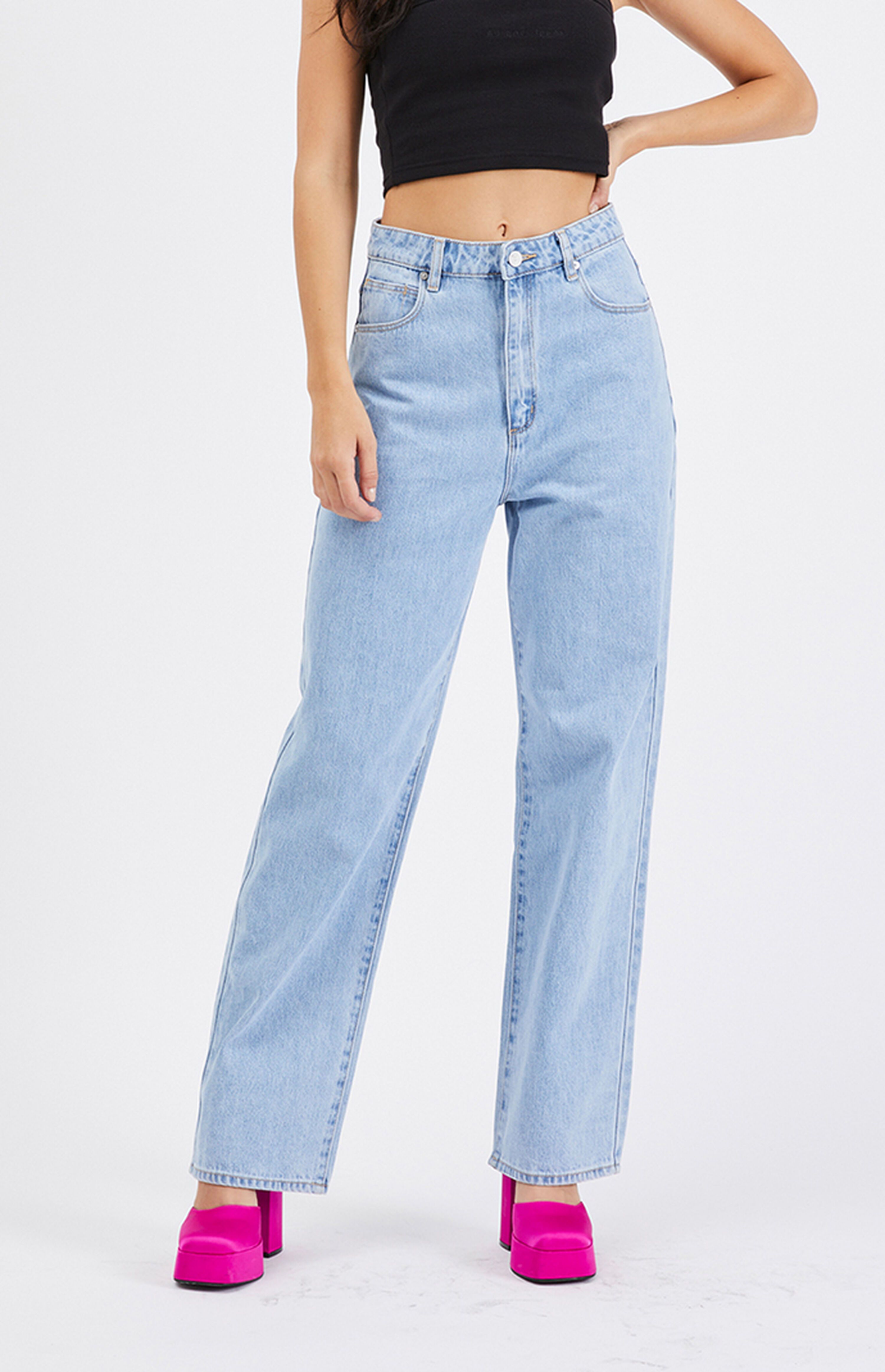 ABRAND Carrie Walkaway High Waisted Baggy Jeans | PacSun