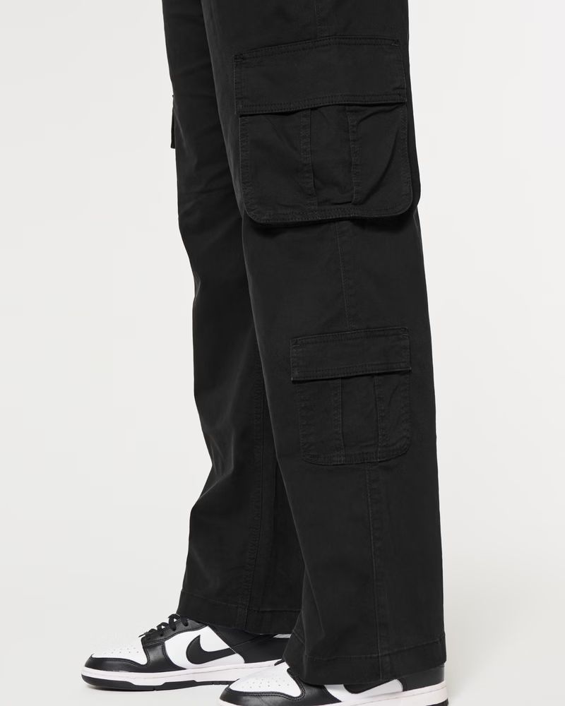 Ultra High-Rise Baggy 3-Pocket Cargo Pants | Hollister (US)