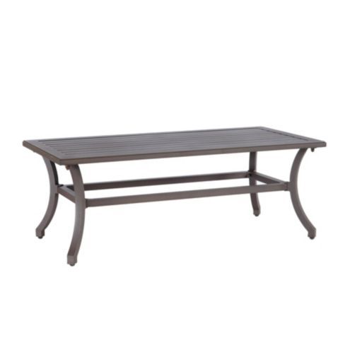 SK Directoire Welded Aluminum Rectangular Outdoor Dining Table | Ballard Designs, Inc.