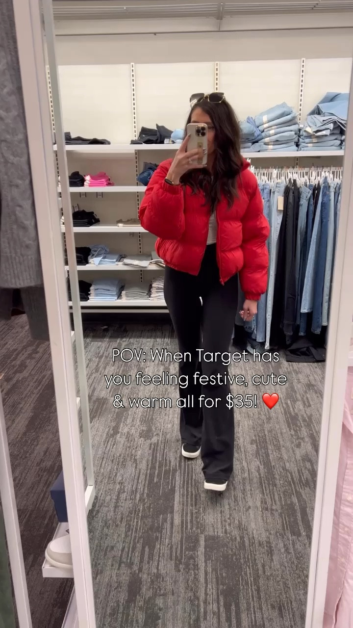 Again another Target find that has knocked my socks off…this puffer in RED is perfect for the holiday season!  And if you are a Target Circle member, you can use a one time 30% off coupon you can use on outerwear, cold weather accessories or boots through 11/20.  My recommendation, snag this before it sells out!

Comment COAT for link or shop in my @shop.ltk

#targetfinds #targetfashion #targettuesday #puffercoat #holidayseason #warmcoat #festivelayers #coatsale #founditattarget #mytargetstyle #cincinnatiinfluencer #cincinnatiinfluencers 



#LTKStyleTip #LTKSeasonal #LTKHoliday