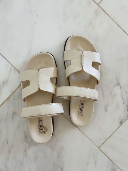Love these slides from Anthropologie. Super comfy and chic 