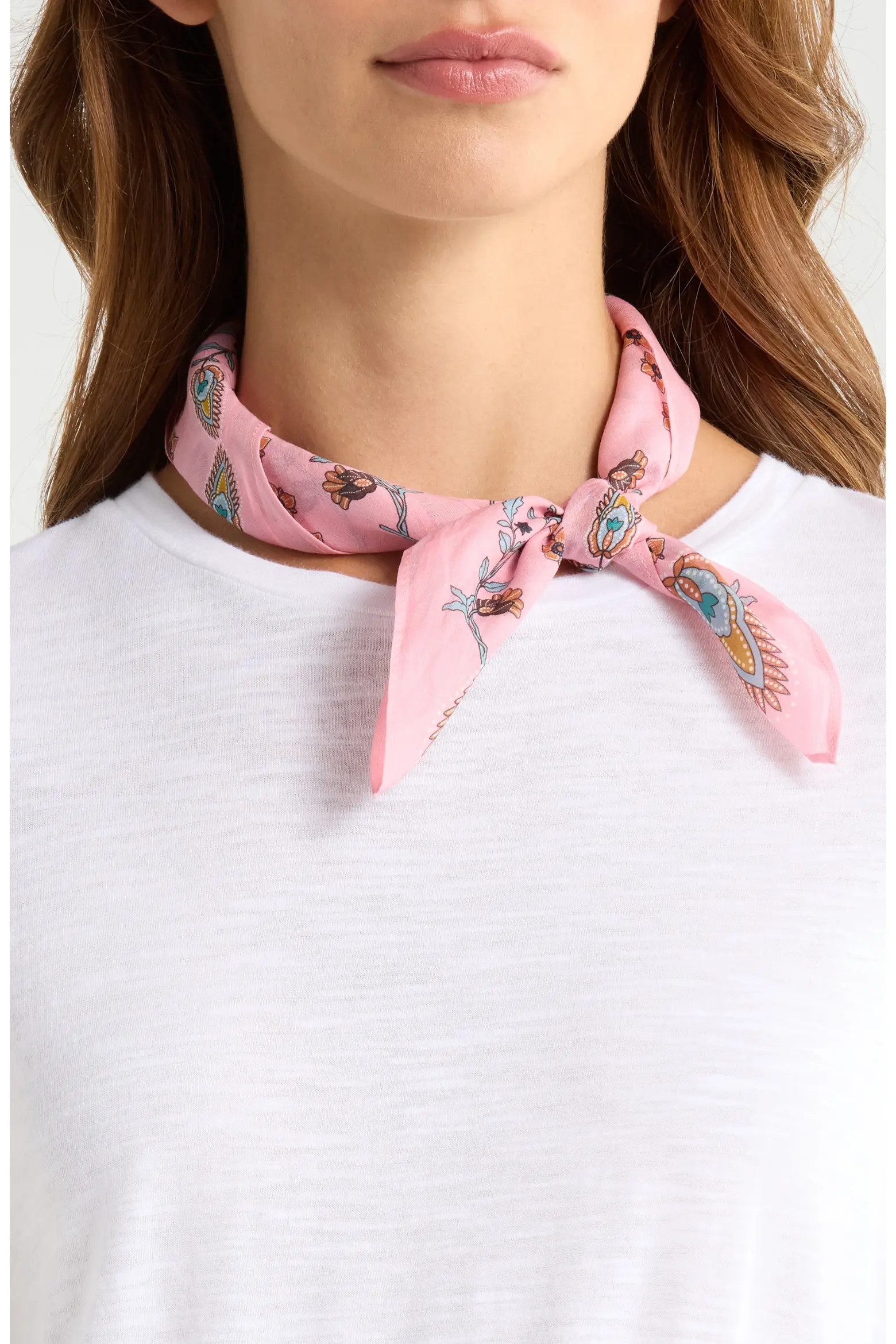 Pottery Floral Square Bandana (Women) | Nordstrom | Nordstrom