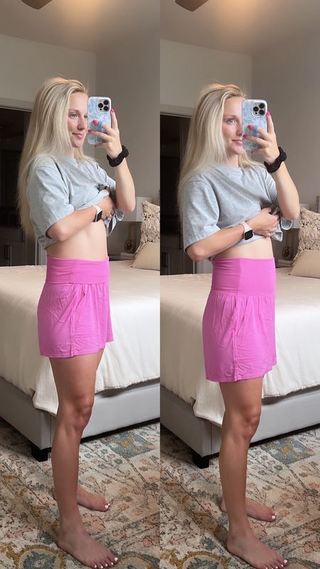 Non-Maternity, but the COMFIEST shorts worn 2 ways! I’m 24 weeks (tomorrow) and wearing a Small. These should last me the whole pregnancy due to the stretch on these babies! Also, wait until you see the price!! UNDER $10!!!

#LTKstyletip #LTKbump #LTKsalealert
