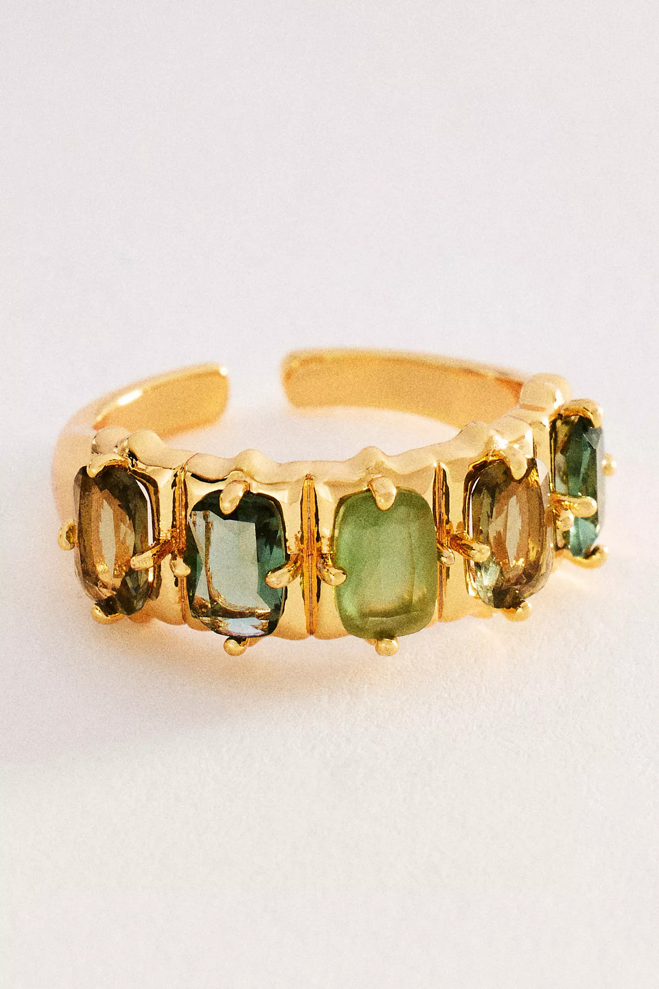 Crystal Baguette Ring | Anthropologie (US)