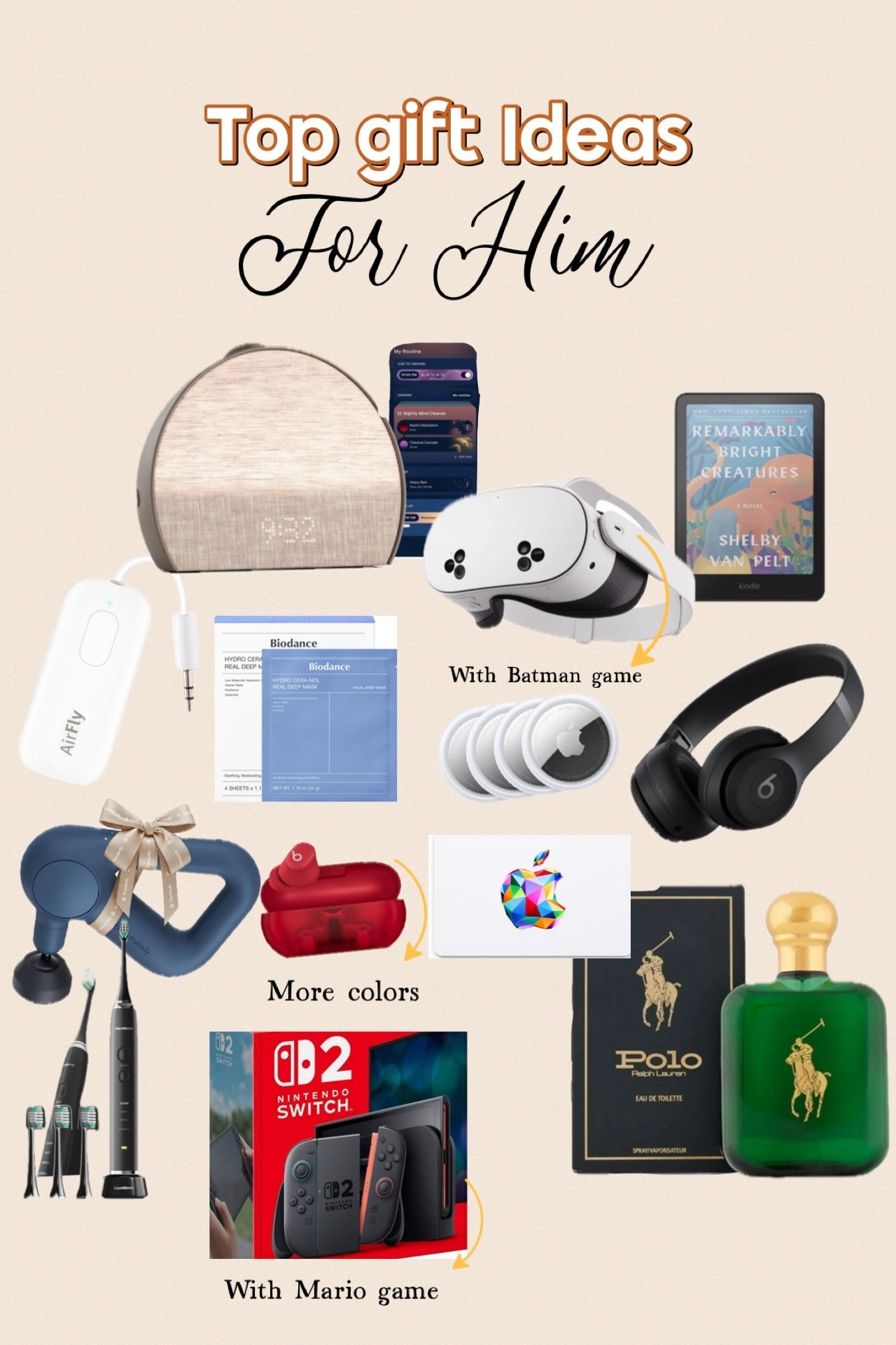 Top gift ideas for him that he’ll actually use.
From everyday essentials to cool upgrades—these picks never miss.

#LTKGiftGuide #LTKHoliday #LTKMens