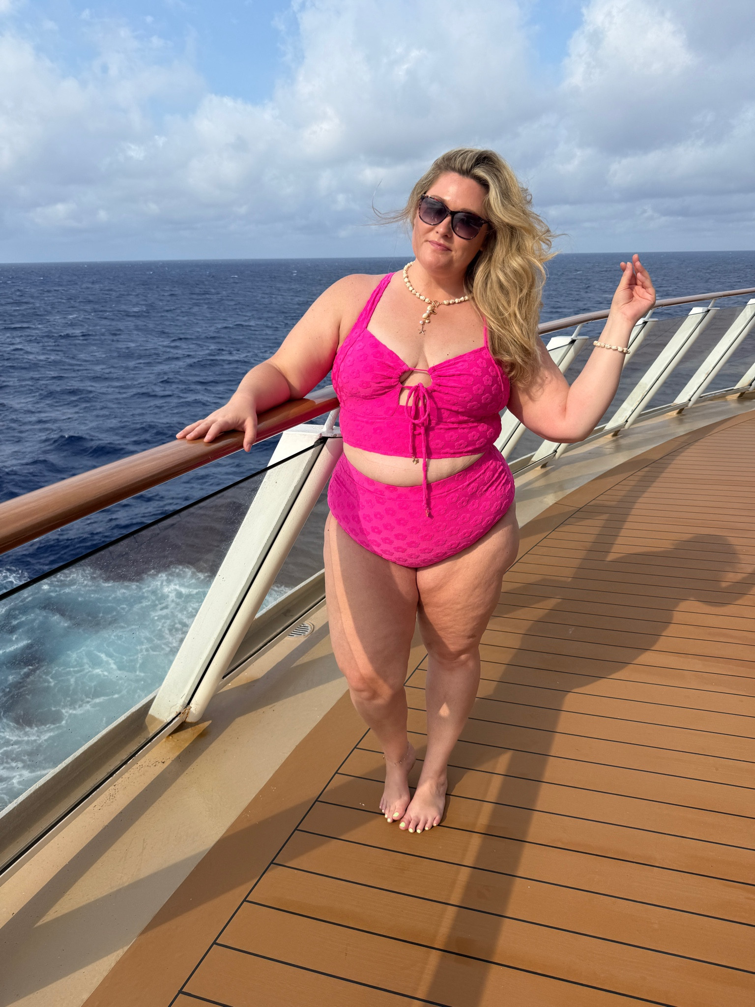 Hot pink BloomChic swimsuit! I’m wearing a size 14/16 🌸

#LTKPlusSize #LTKSeasonal #LTKSwim